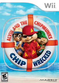 Alvin and the Chipmunks: Chipwrecked PAL Wii PAL box art